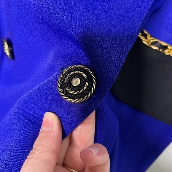 VINTAGE Suzy Creamcheese double breasted blazer dress - Picture 5 of 11